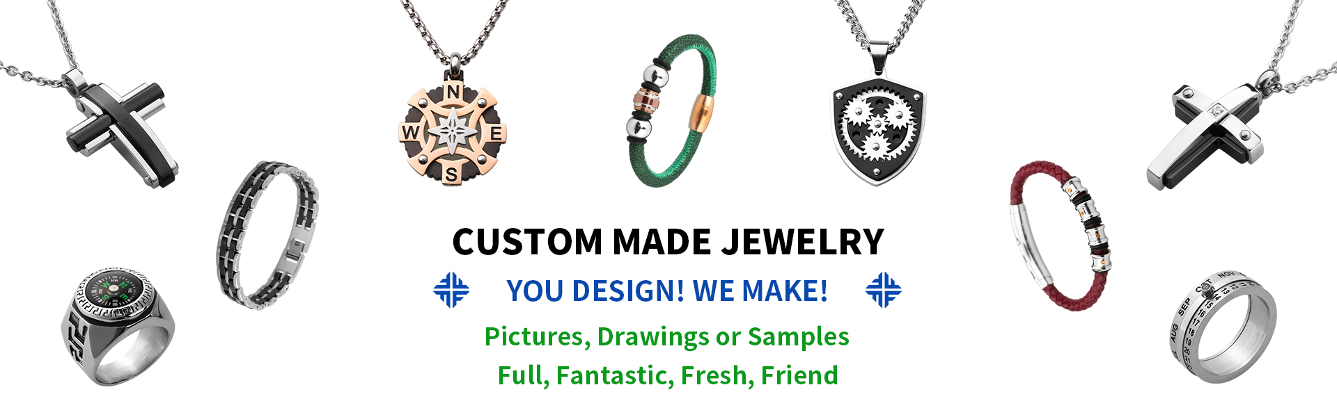joyería de acero inoxidable, joyería y accesorios de moda, mayorista y fabricante de joyas,Dongguan Fullten Jewelry Co., Ltd